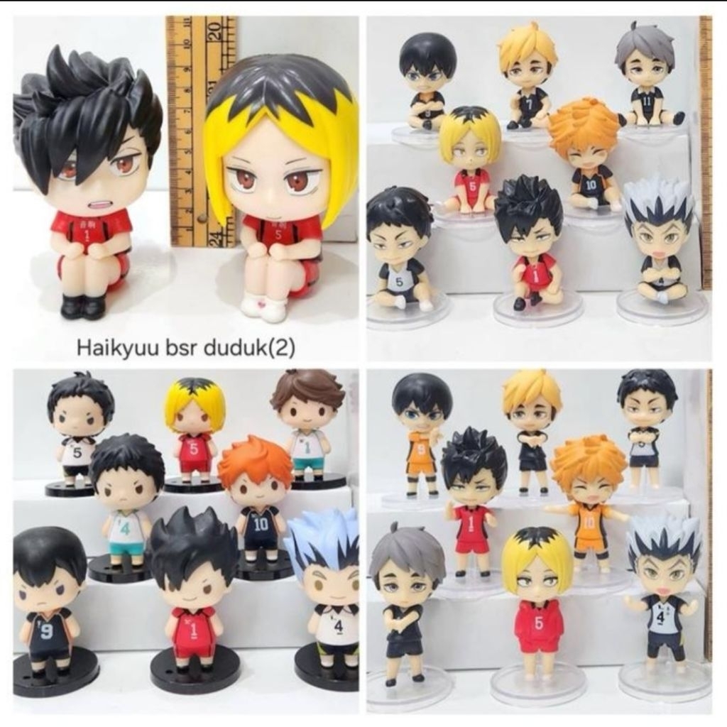 Action Figure Haikyuu set