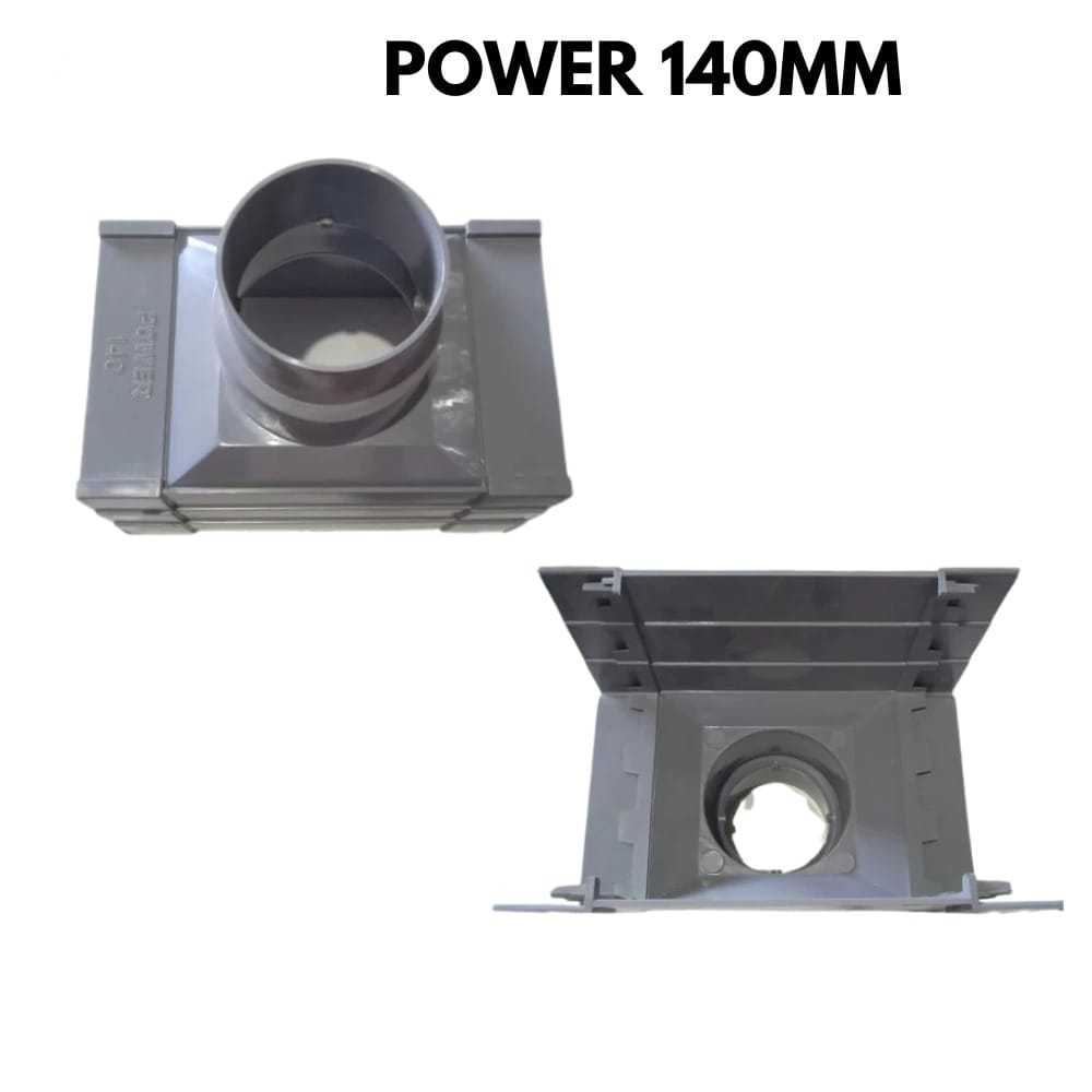 Corong Talang PVC Power 140mm | Gutter Outlet 140mm Power
