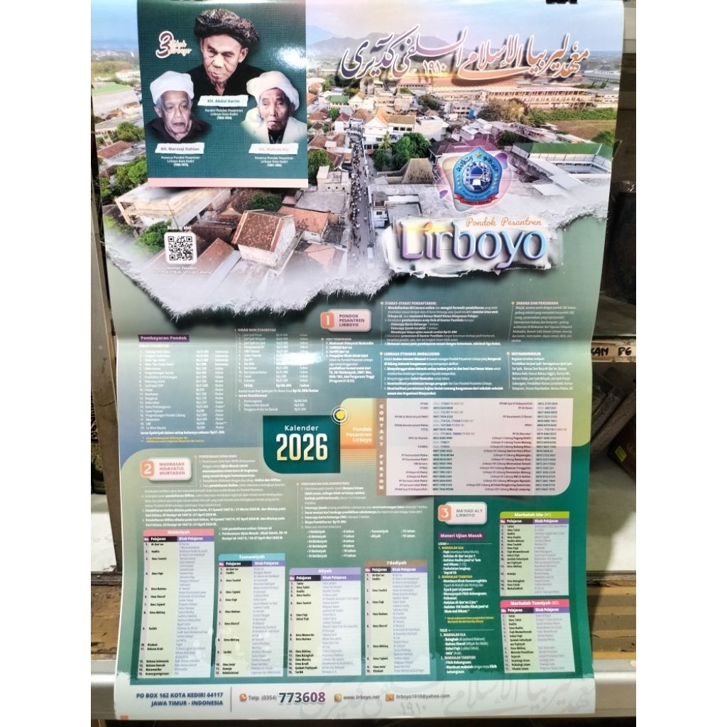 kalender Lirboyo 2026 terbaru