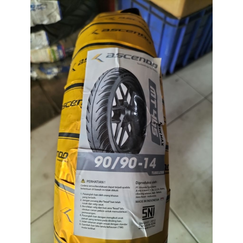 ban luar ascendo 90/90-14 MT 405 mesh max tubeless