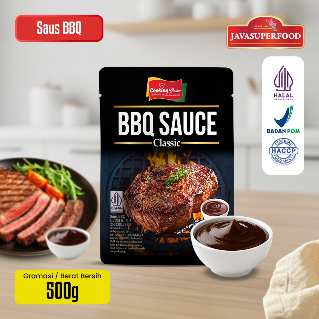[HALAL] Saus BBQ korea 500G / Sauce daging BBQ STEAK.