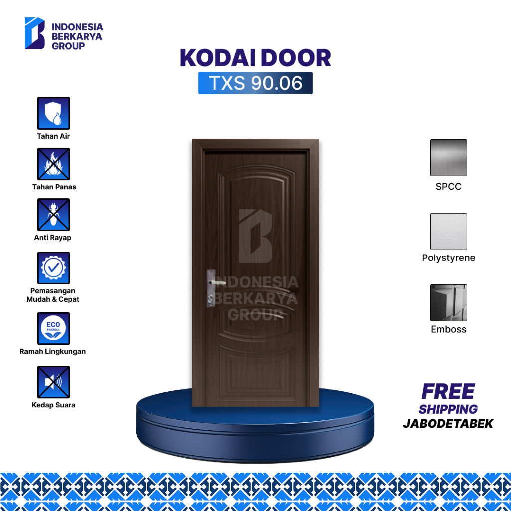 Pintu Baja Kodai Steel Door TXS 90.06
