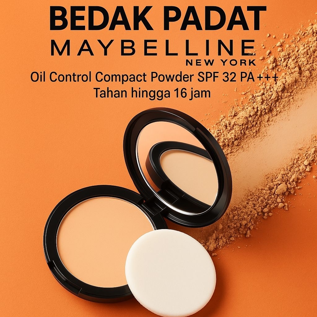 Bedak Padat ORI Maybelline Kontrol Minyak + Fit Me Matte (DiskonKilat)