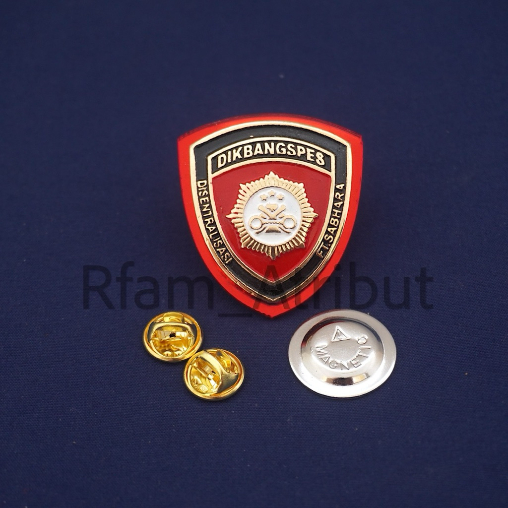 Pin Brevet Brivet Dikbangspes Sabhara Polri Premium
