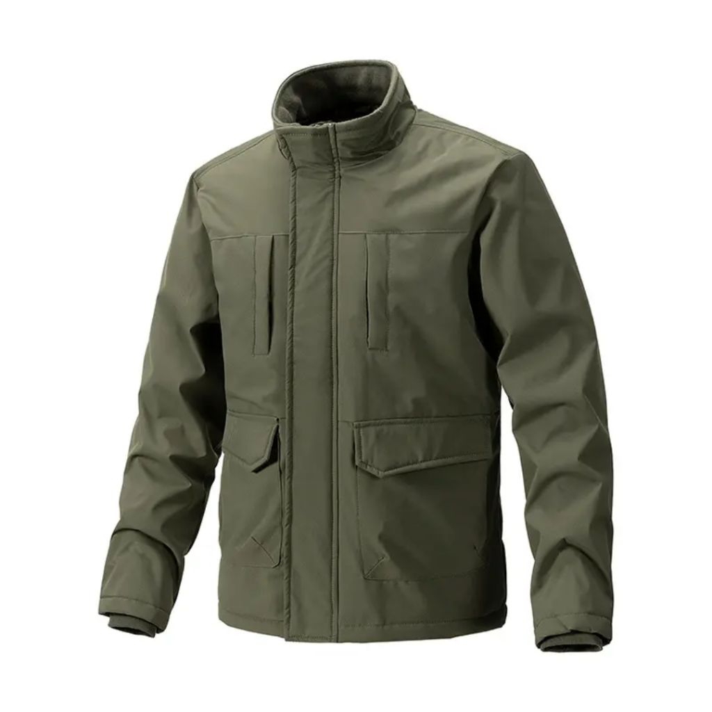 ALMADAD Jaket Outdoor Parka Army / Jaket Parka Pria / Jaket Pria Parka