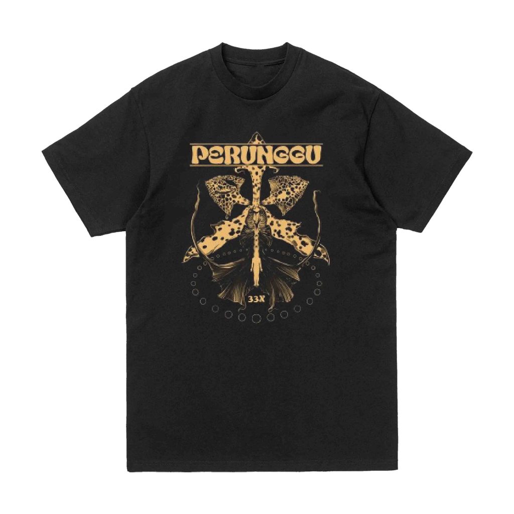 ORIGINAL T SHIRT PERUNGGU - 33X GOLD OFFICIAL MERCH