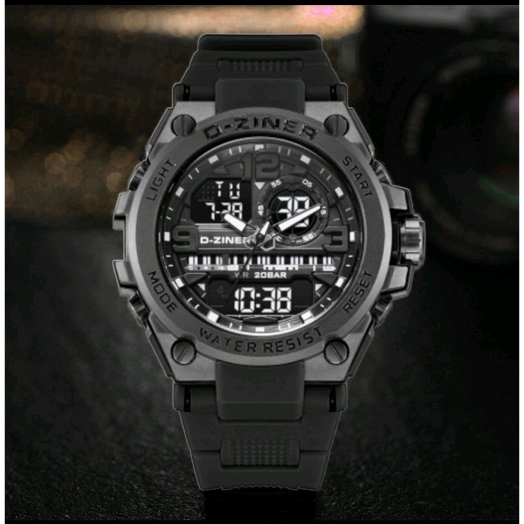 JAM TANGAN PRIA WANITA ORIGINAL KACA SAPPIER ANTI GORES D-ZINER 1901