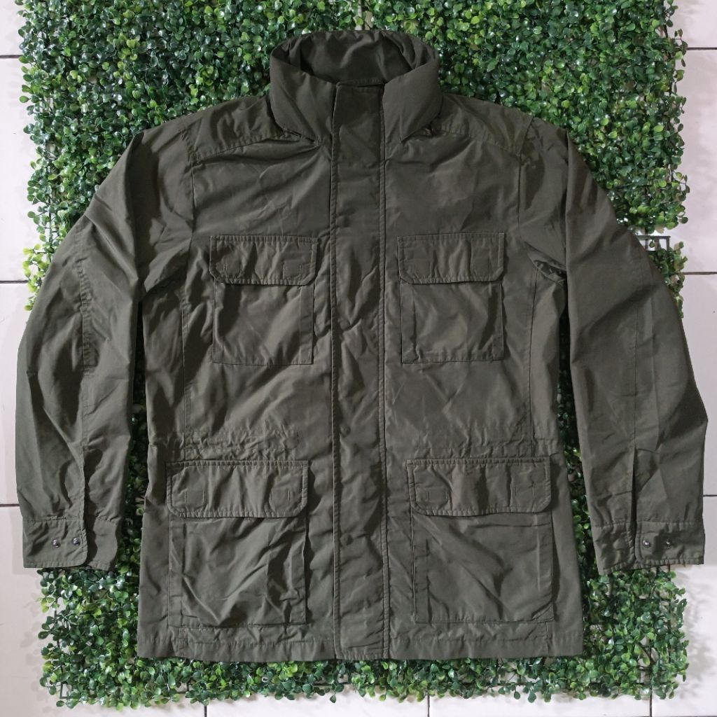 UNIQLO Parka Jacket - Green Army