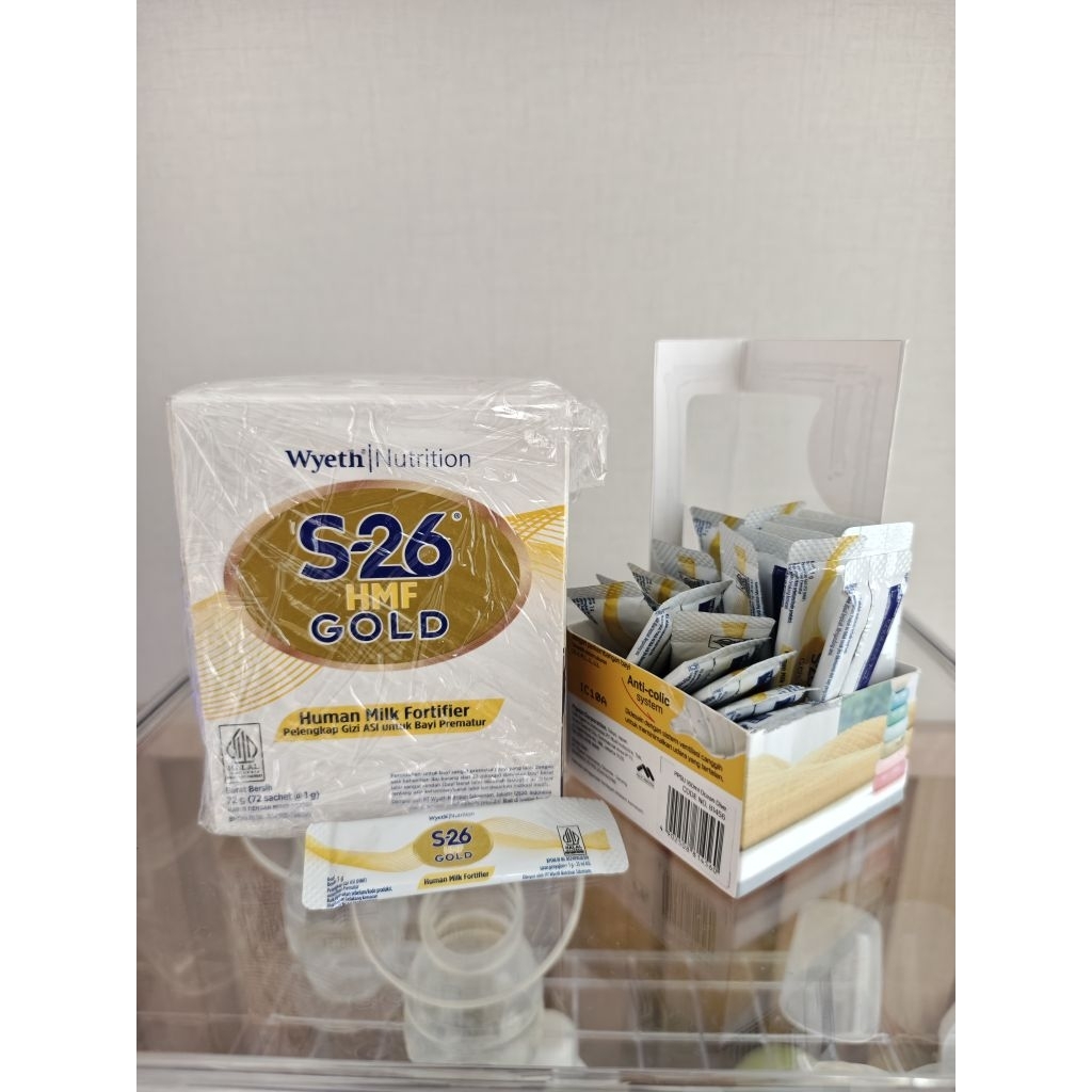 S26 Gold HMF susu bubuk premature penambah gizi premium human fortified milk prematur bayi kecil sus