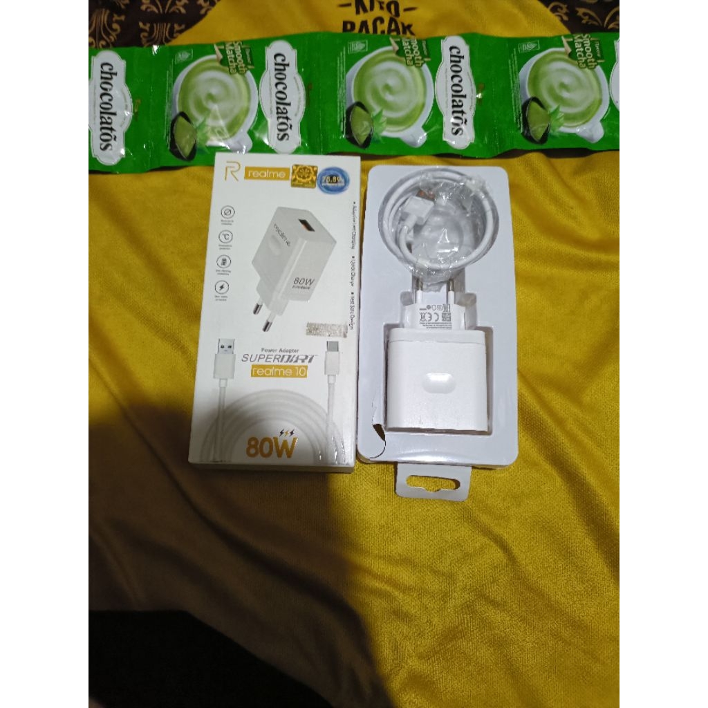 Charger Oppo 80 watt supervoc fast charging