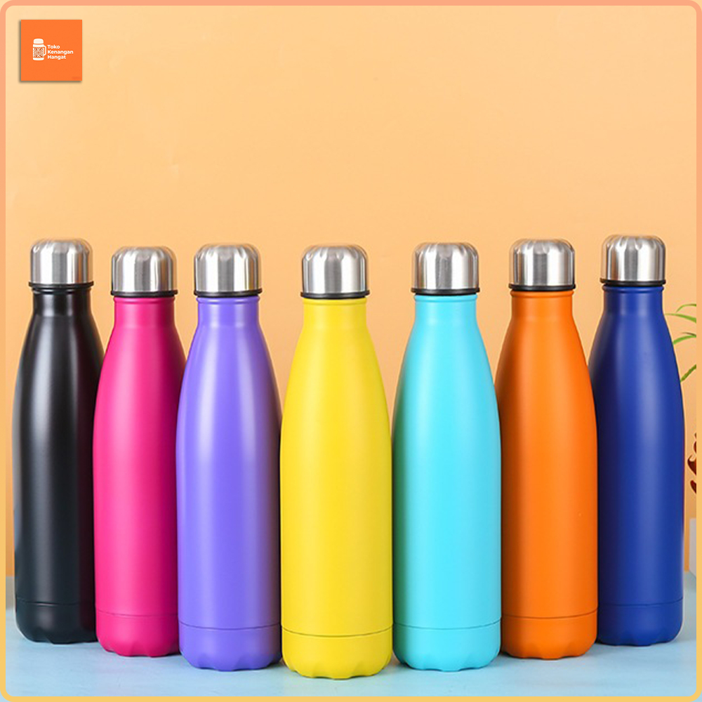 Botol Coca-Cola sederhana, termos, gelas air portabel kecil, ketel olahraga luar ruangan bernilai ti