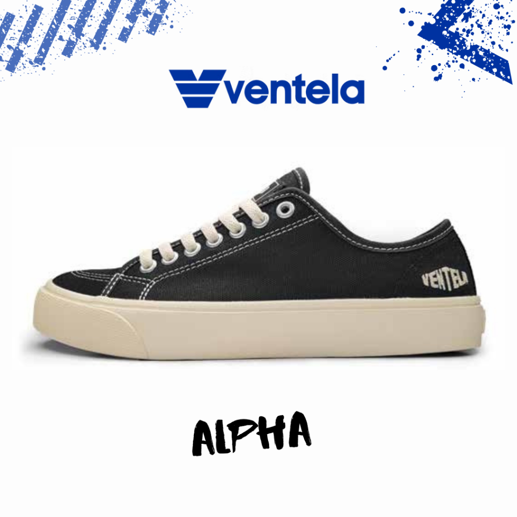 Ventela Alpha Low Black Natural