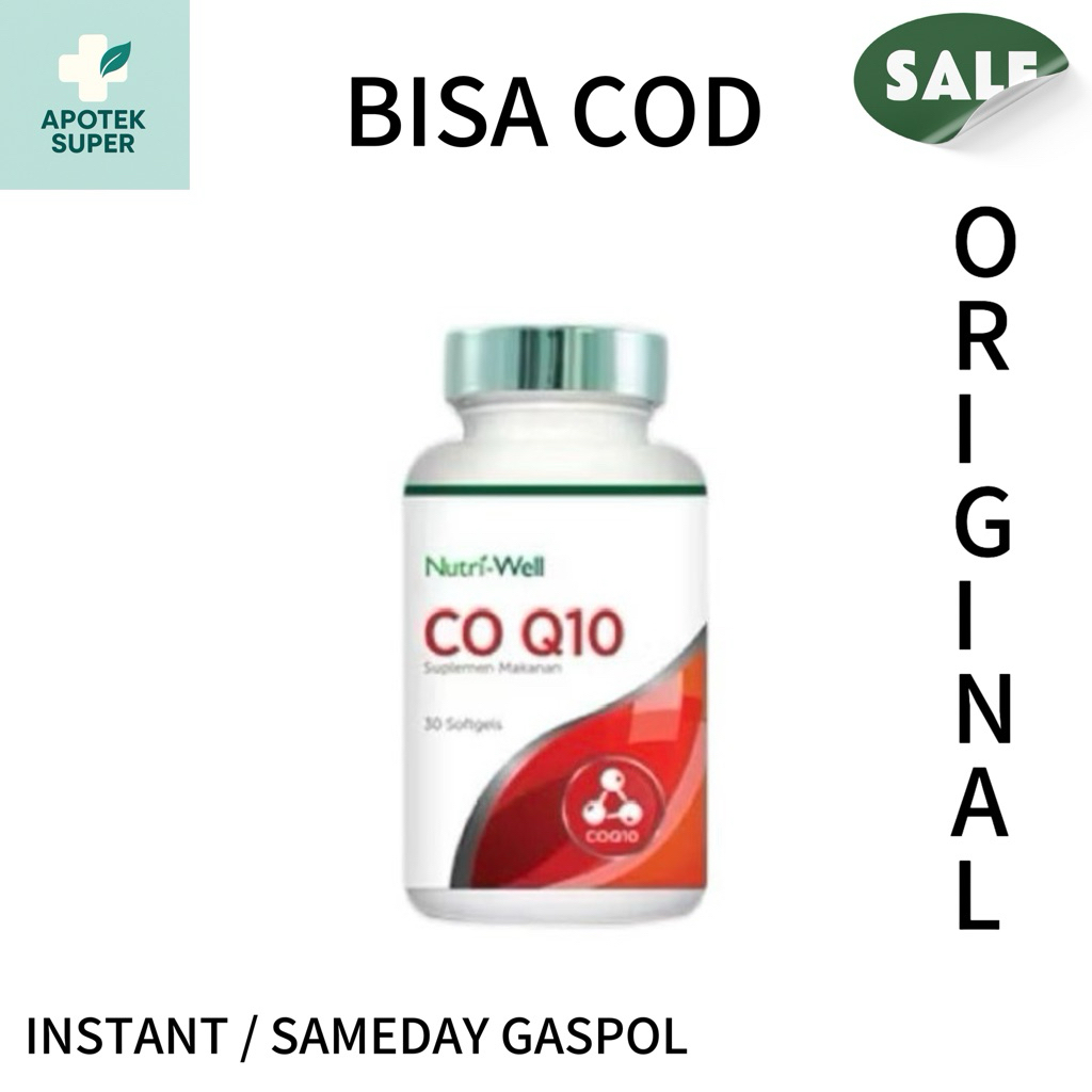 Nutriwell Co Q10 Isi 30 Softgels