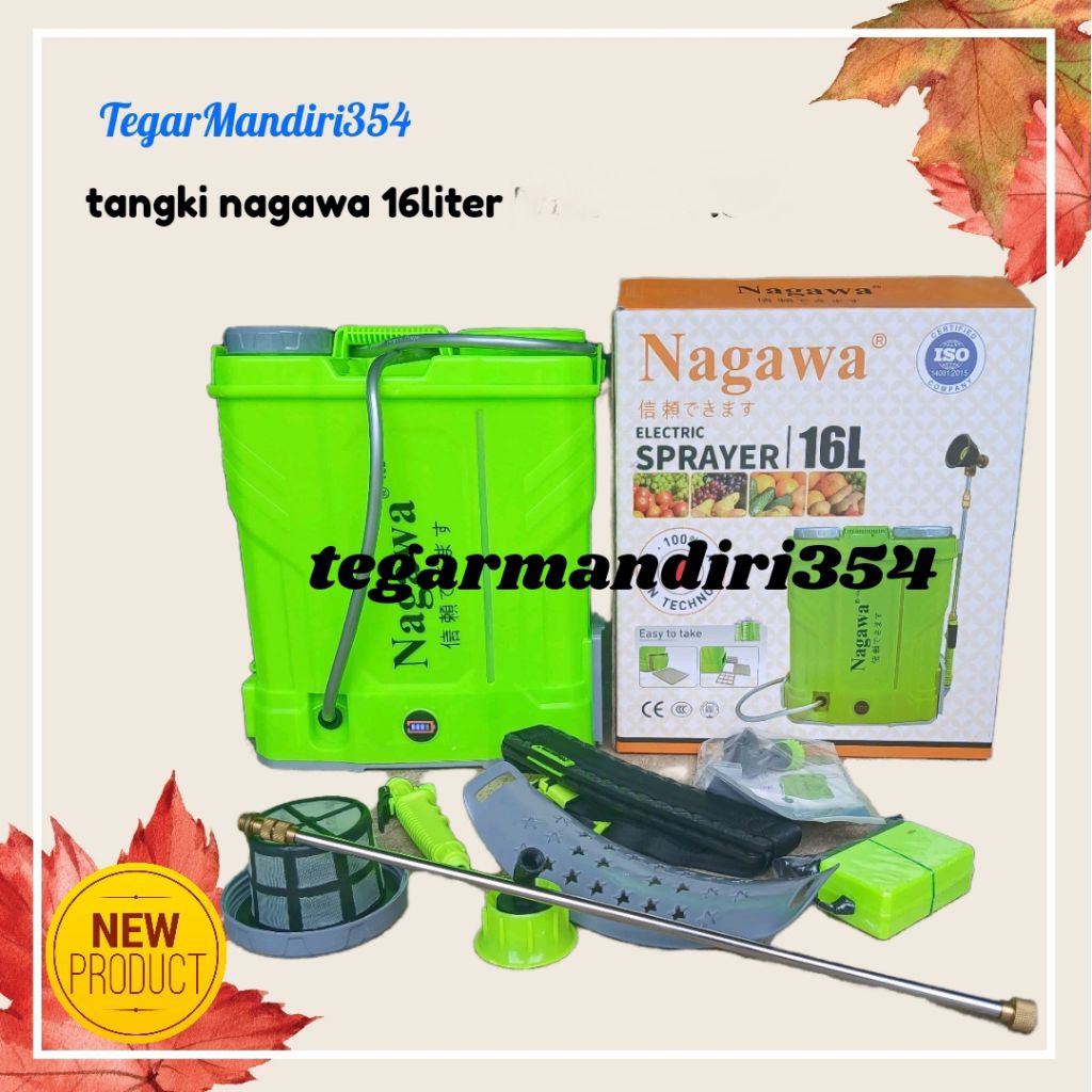 Tangki elektrik nagawa 125psi 16liter Tangki sprayer yokohama 16liter  tangki cas nagawa 125psi tang