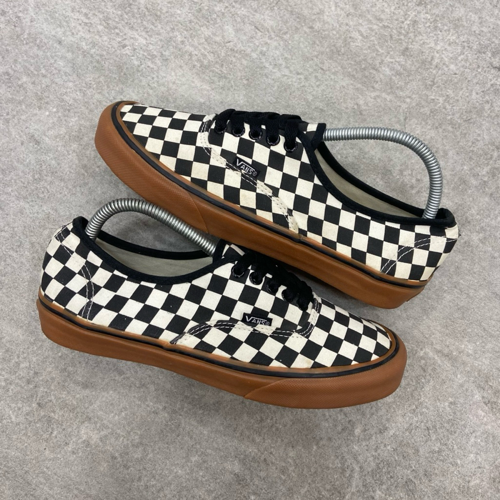 Vans Authentic Checkerboard Gum Sole