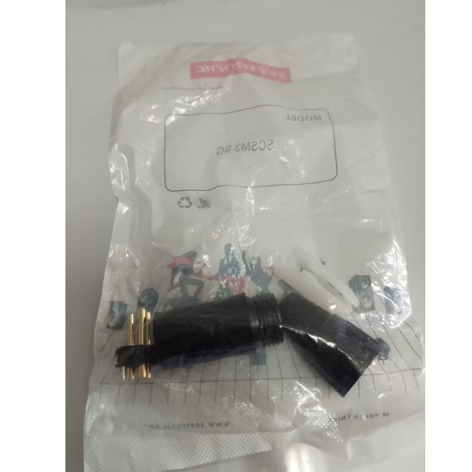 JACK CANON XLR SEETRONIC MALE SCSM3-BG SCSM3-BG