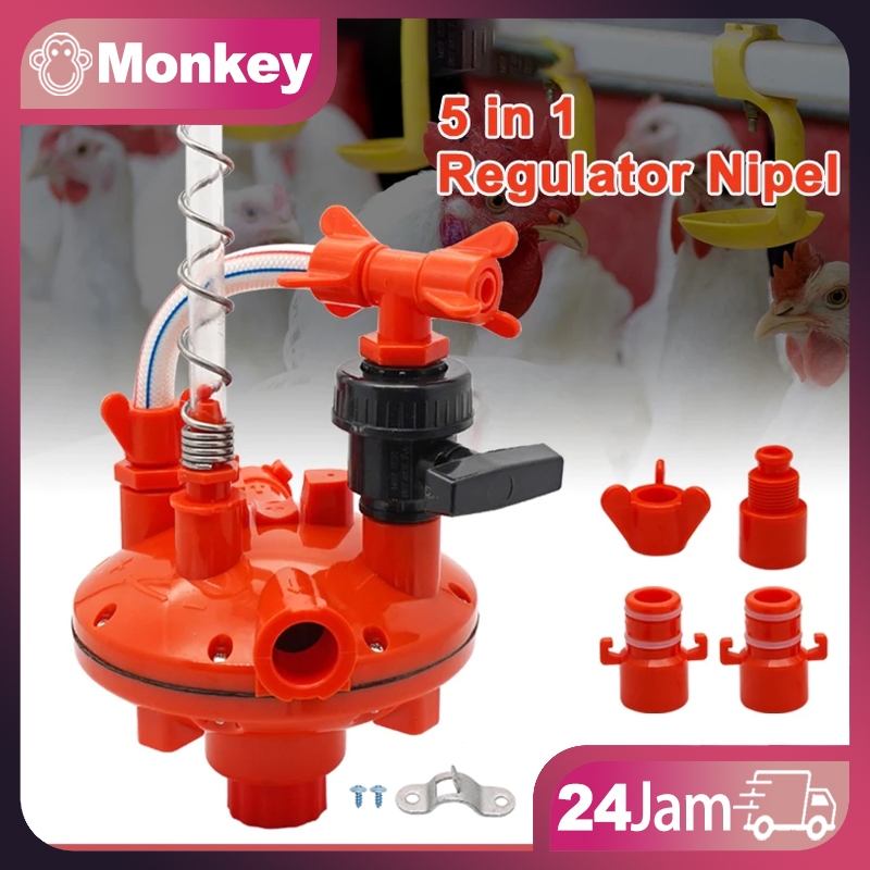 Regulator Air Minum Ayam Regulator Nipple Regulator Nepel Nipel Regulator Air Penurun Tekanan Ayam P