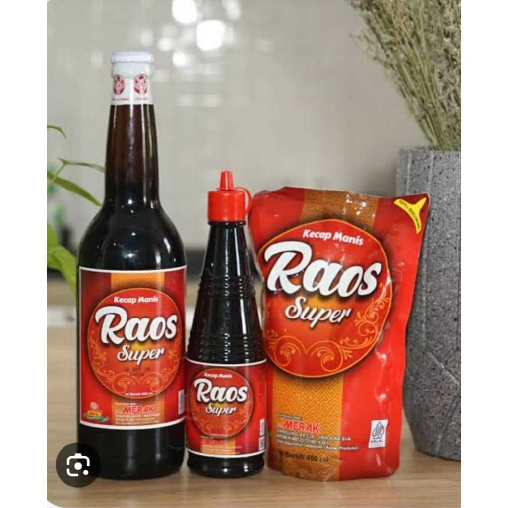 Kecap manis Raos Super original