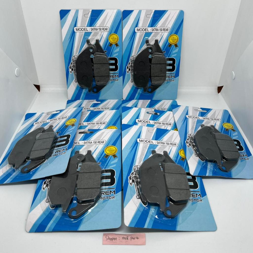 (10 Set) DISPAD SATRIA FU "HOT 53" / Kampas Rem Cakram Depan Motor Satria FU/Satria 150 Rear