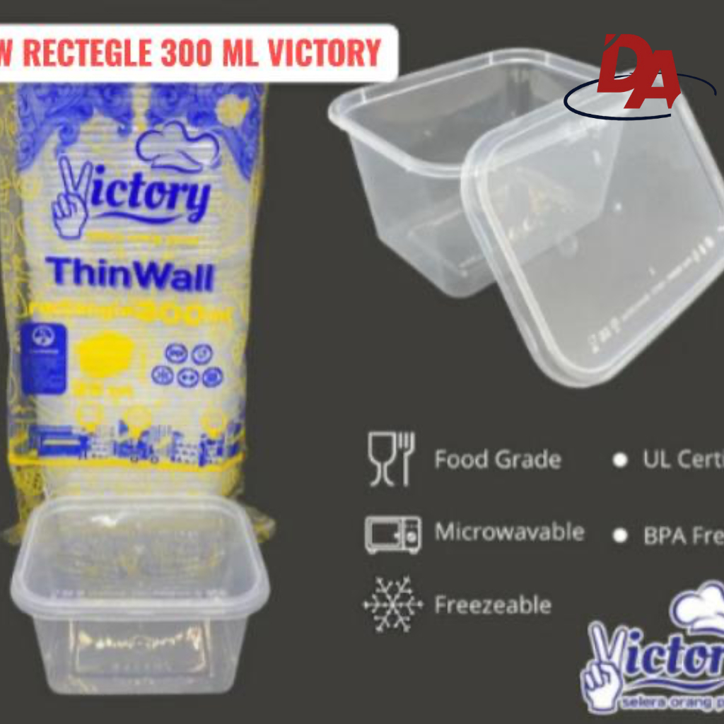 THINWALL VICTORY RECTANGLE 300ML