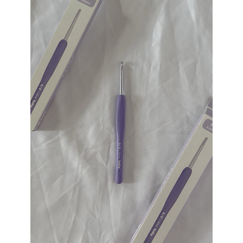 Tulip - Etimo Murasaki Crochet Hook | ORIGINAL Jepang, asli dari jepang, hakpen rajut