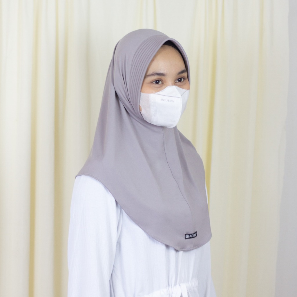 Hijab New Marisa Daily bergo Instan  -  AGHNIA Hijab
