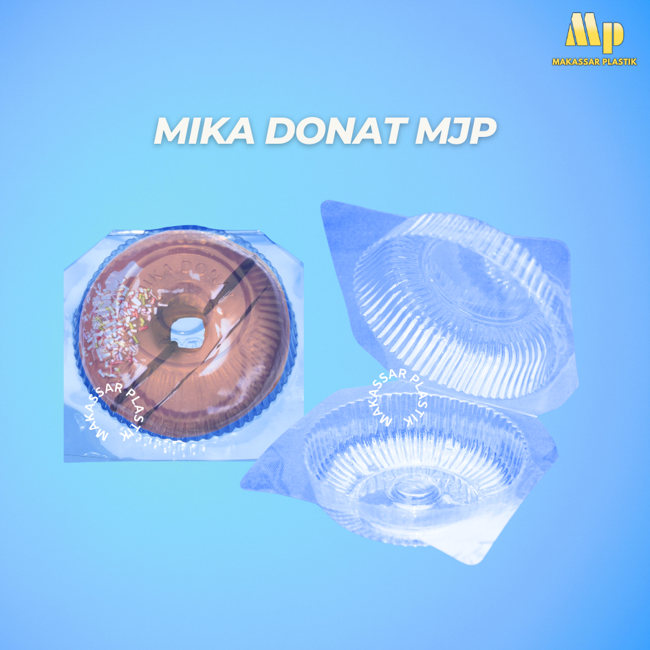 MIKA DONAT MJP / MIKA PLASTIK DONAT / WADAH DONAT @50 PCS