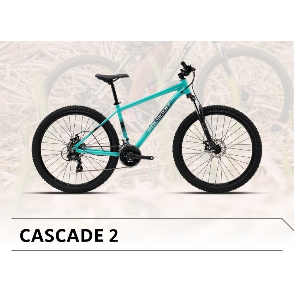 Sepeda Gunung 27.5 Inch POLYGON CASCADE 2 NEW 2025 3x7 speed