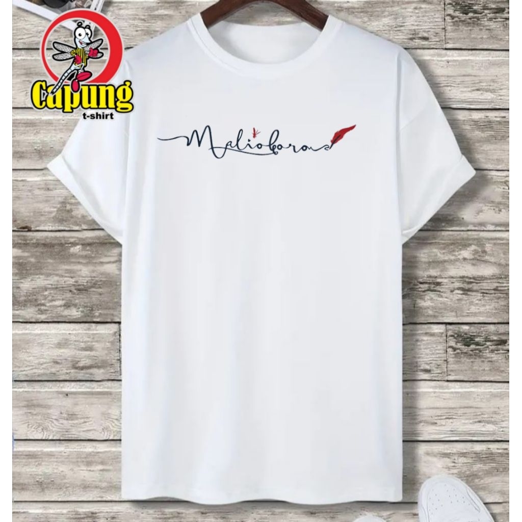 KAOS JOGJA MALIOBORO ASLI CAPUNG T-SHIRT KAOS JOGJA OLEH OLEH KHAS JOGJA KAOS JOGJA ORIGINAL