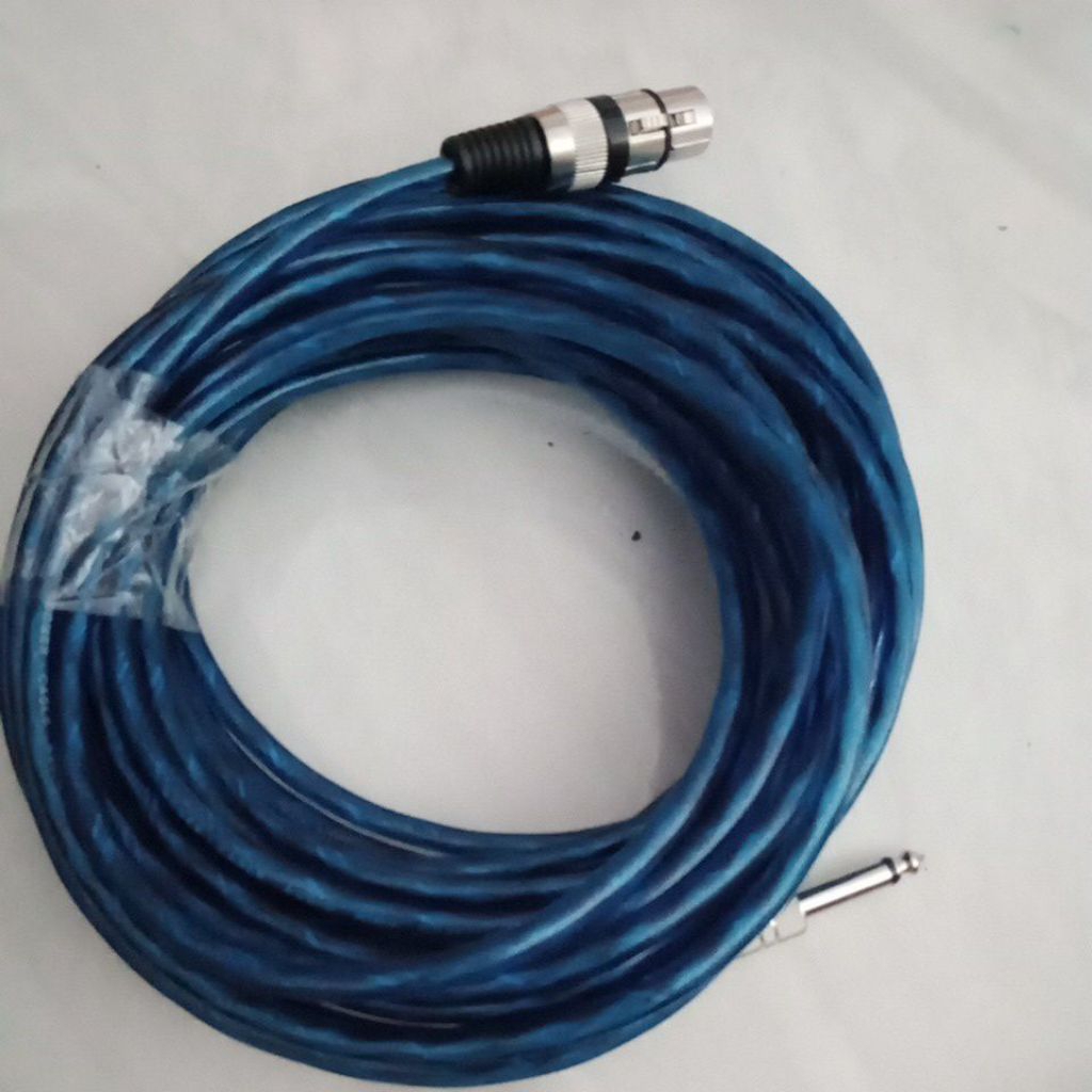 kabel mikrofon panjang 10mtr