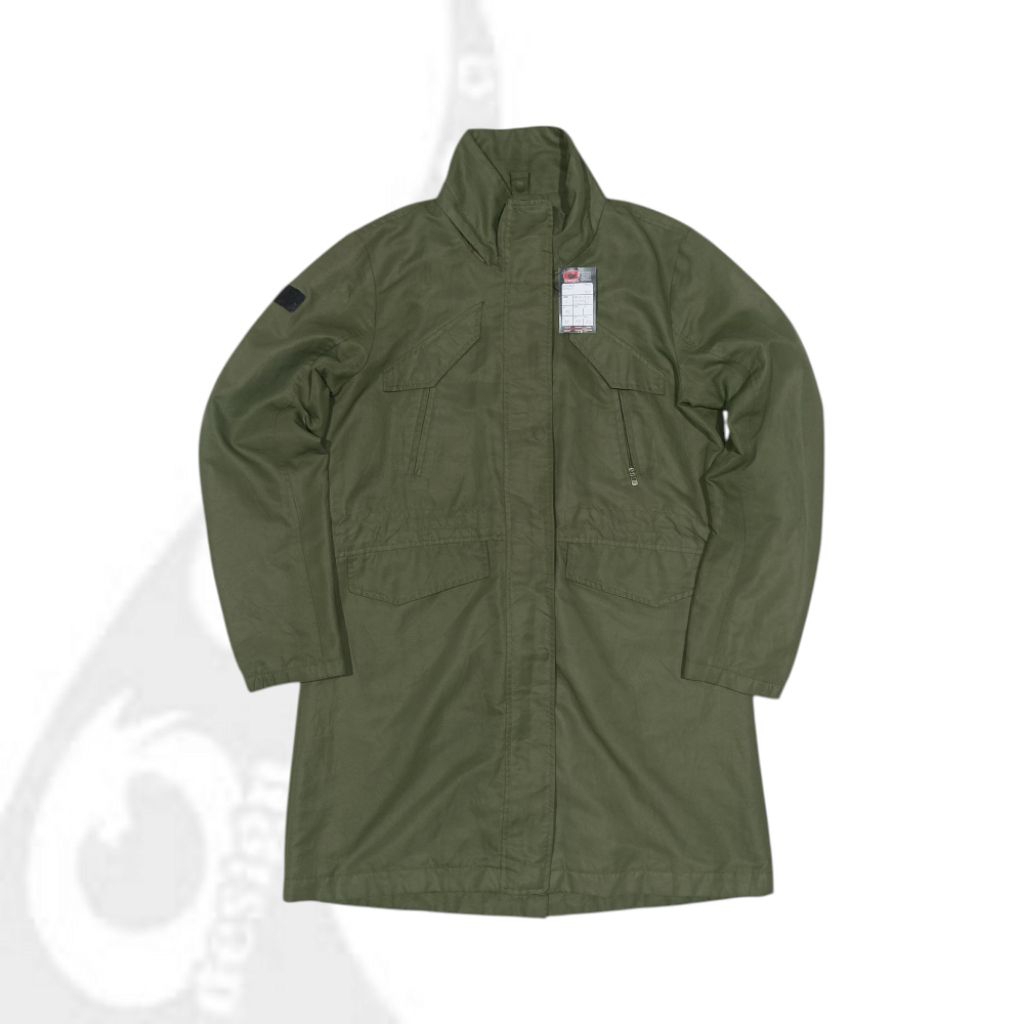 vintage jaket parka fishtail lonsdale army