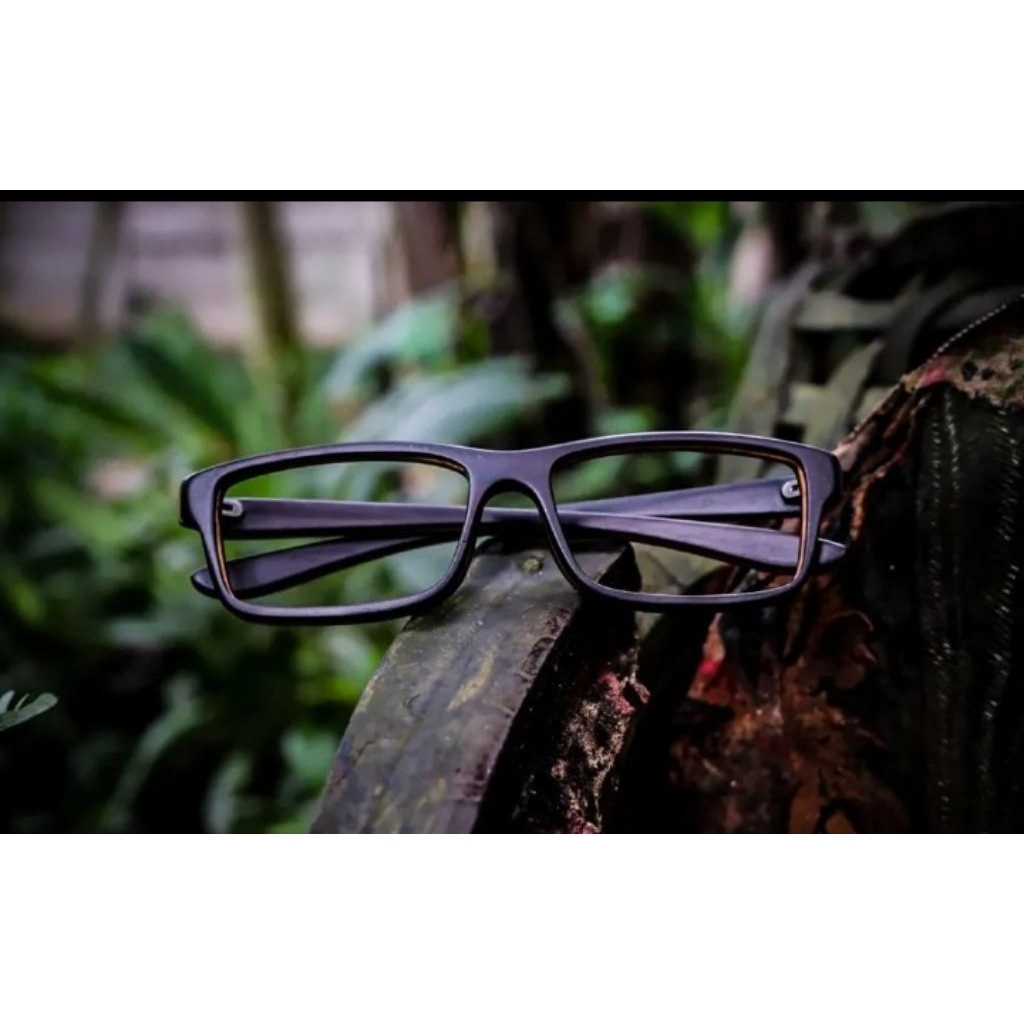 Kacamata Kayu Pria Wanita – Frame Kacamata Fashion Retro Natural Handmade - kayou puma