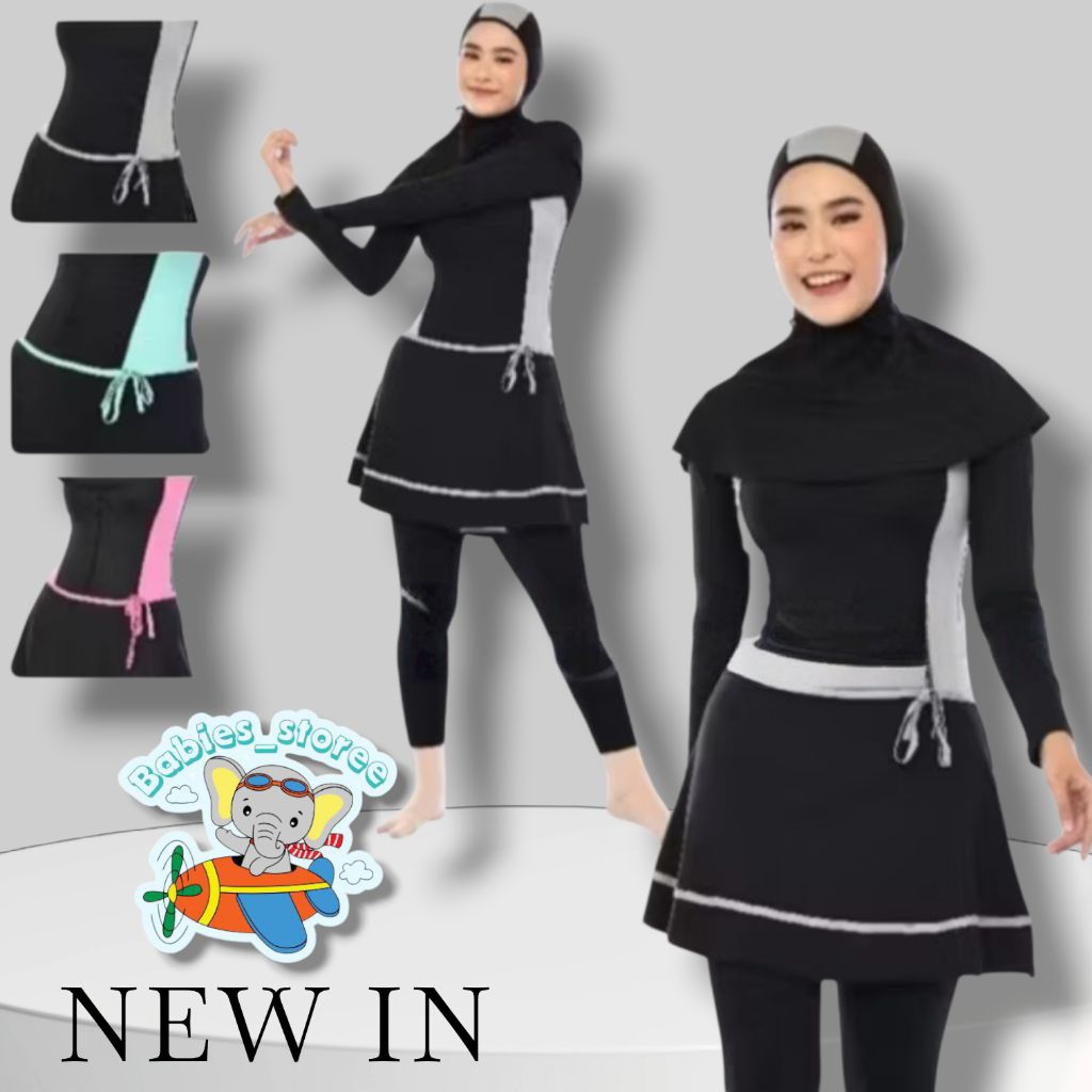 baju renang wanita muslim dewasa/Baju renang jilbab wanita dewasa