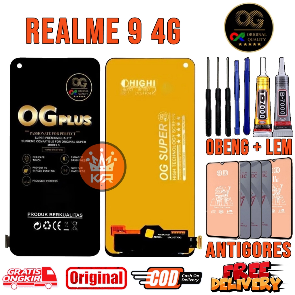 Lcd REALME 9 4G Original OEM Quality Lcd Touchscreen REALME 9 4G Fullset