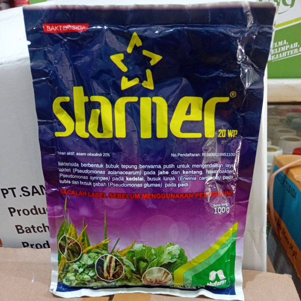 FUNGISIDA BAKTERISIDA STARNER 20WP 100GR