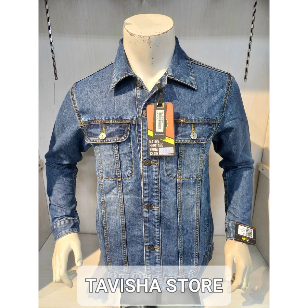 Jaket Denim LOIS Original 100%-Regular Fit|Casual Stylish Best Seller