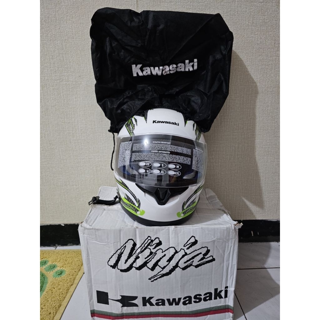 Helm Kawasaki Ninja RR New Original