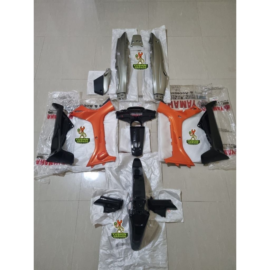 Cover Body Full Set Halus F1zr Melenium Original Yamaha