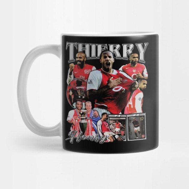 Thierry Henry Vintage Bootleg Thierry Henry Mug
