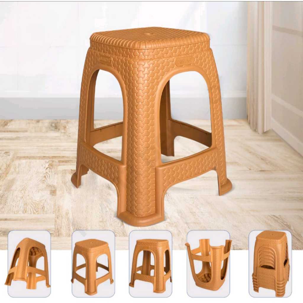 KURSI PLASTIK ROTAN BASO TABITHA / KURSI BASO PLASTIK ROTAN ANYAM TABITHA KURSI PLASTIK HITAM