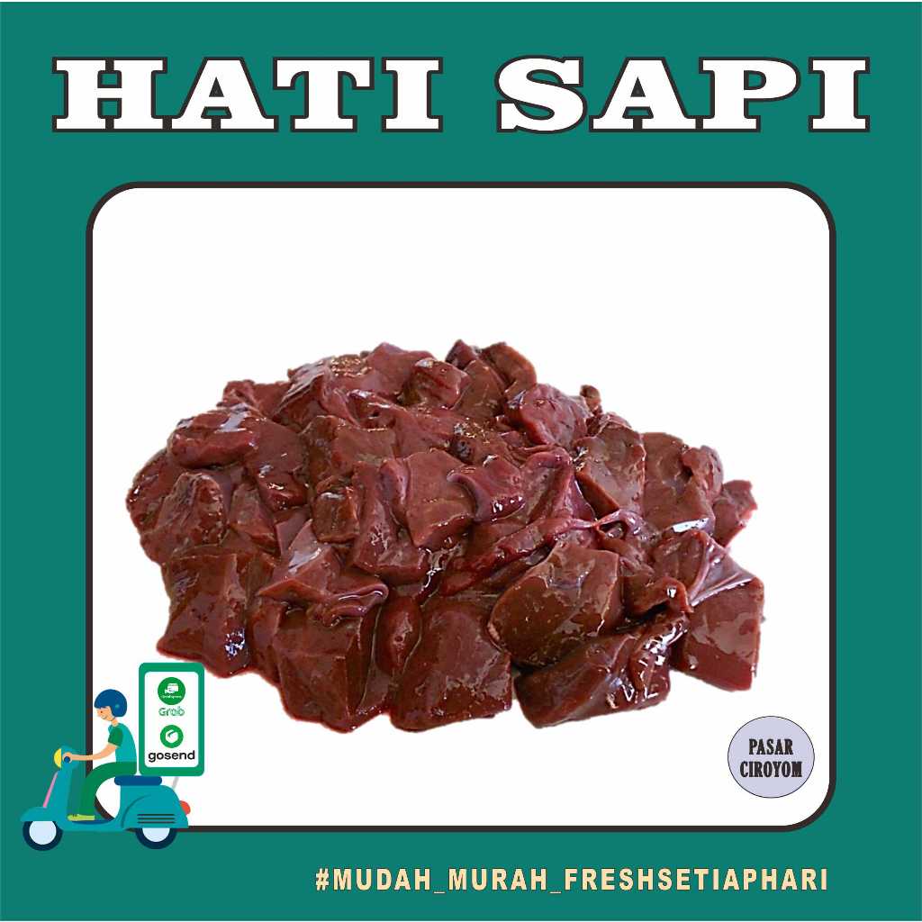 HATI SAPI FRESH MURAH BANDUNG / LIDAH SAPI DAGING ONLINE