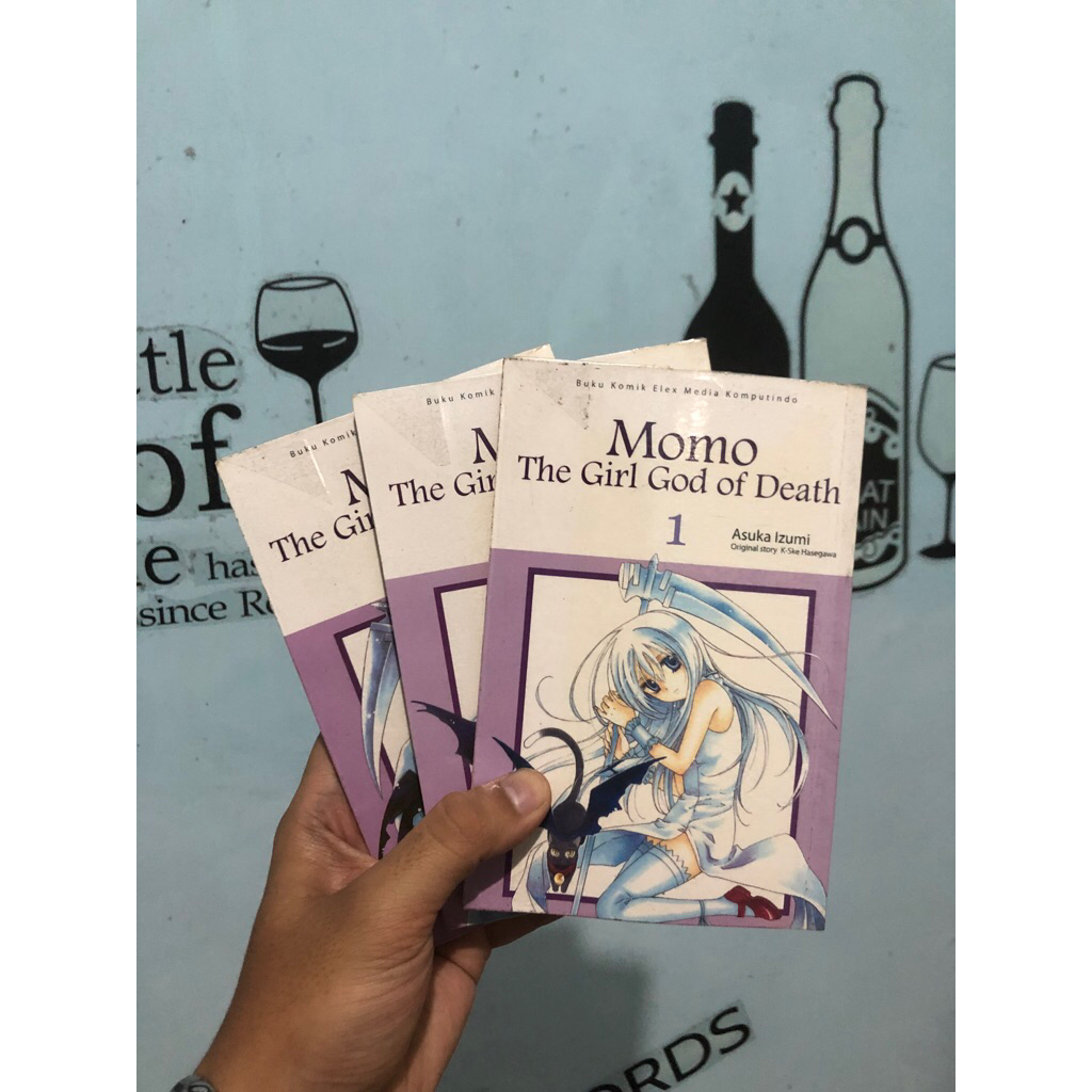 Komik Momo The Girl God of Death Vol 1 2 3 , Set Only , Bekas