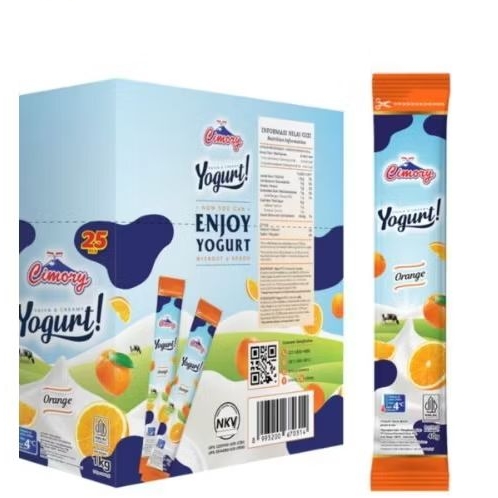 CimoryYogurtStickOrange isi 25pc