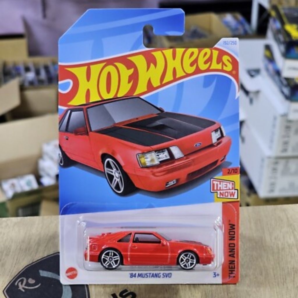 HOT WHEELS 84 MUSTANG SVO