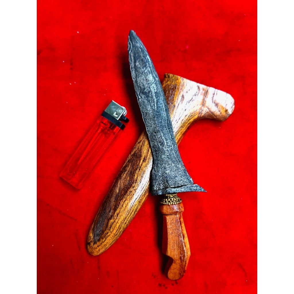 Bethok Sombro Antik Pamor Kulit Semangka Asli