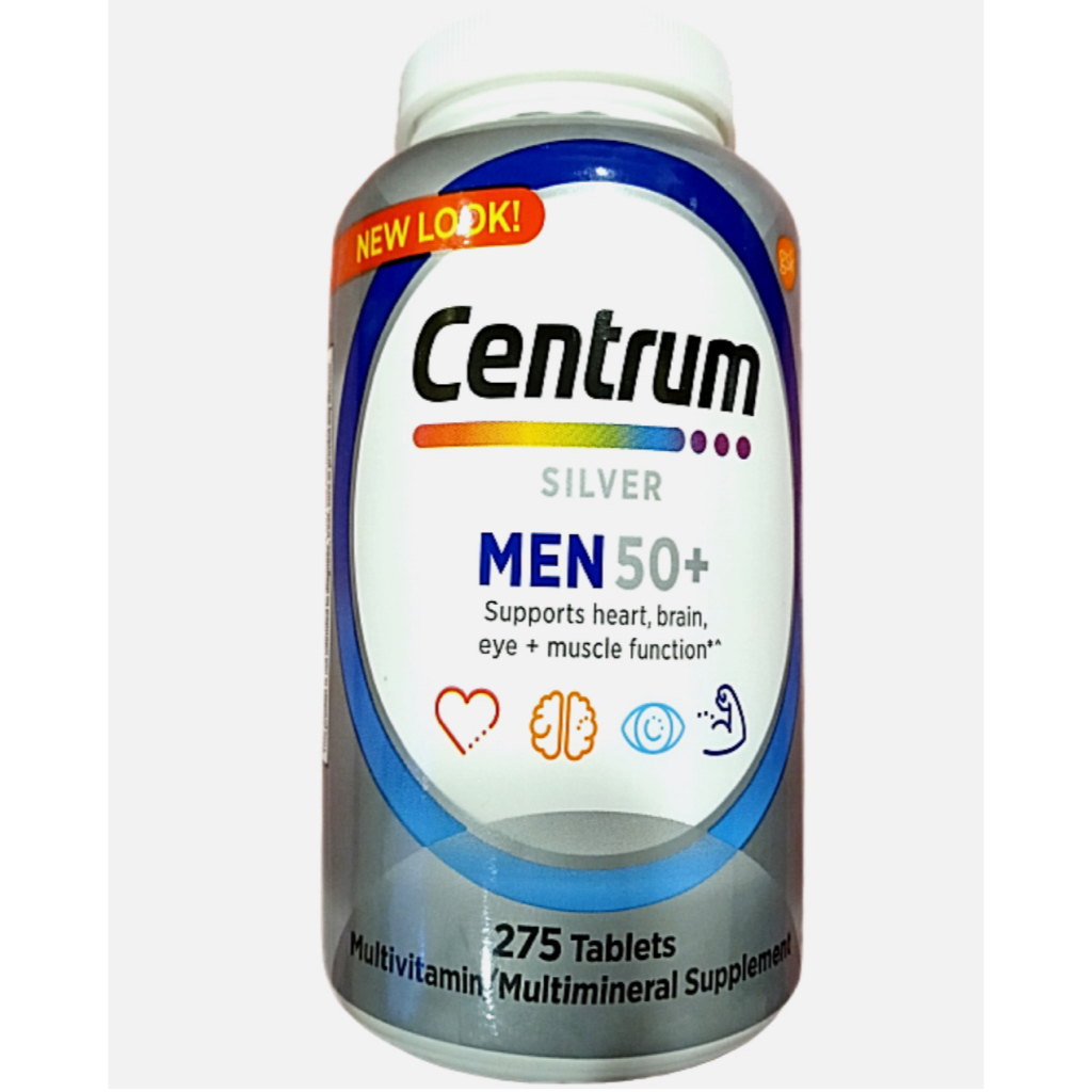 Centrum Silver Men 50+ 275 tablets GSK