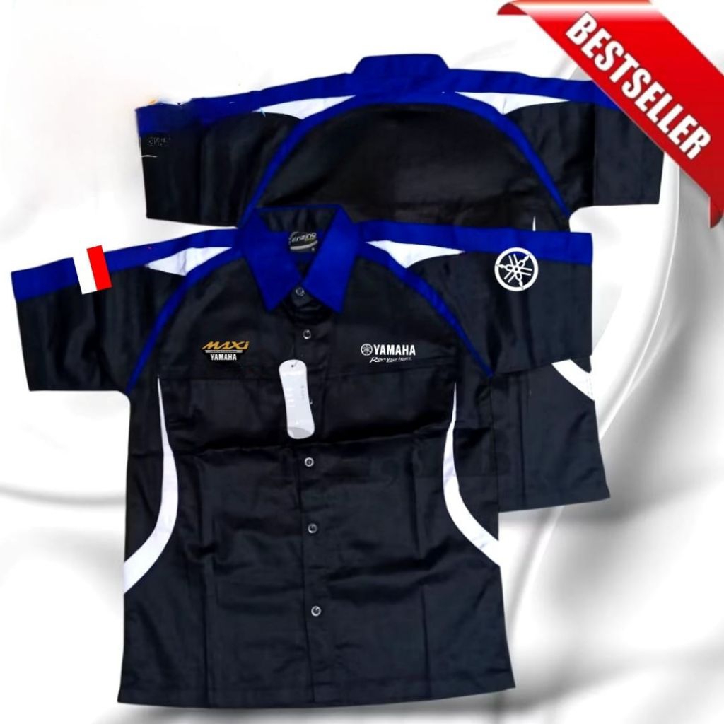 kemeja Yamaha Maxi seragam Yamaha Maxi pdh Yamaha Maxi kemeja kerja Yamaha Maxi seragam kerja Yamaha