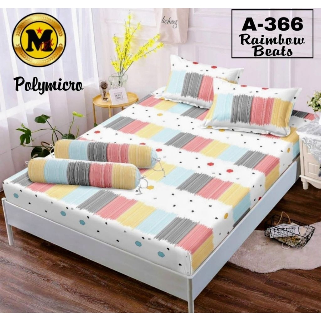 SPREI FULL KARET KELILING SPREI ESTETIC  UKURAN 200X200 180X200 160X200 SPREI SAJA