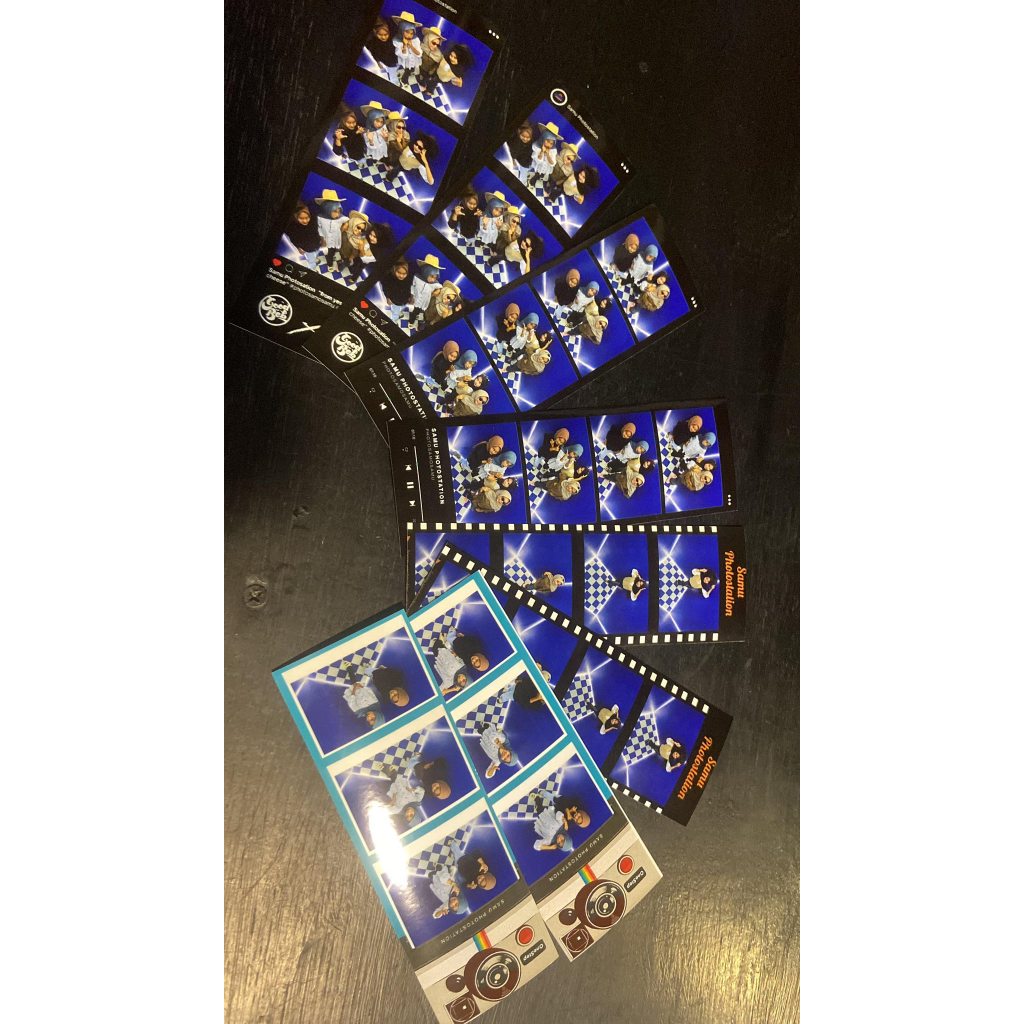 Frame Photobooth Custom 4R & 2R | Desain Sesuai Brand | Template Photobox Aesthetic ( 100 FRAME )