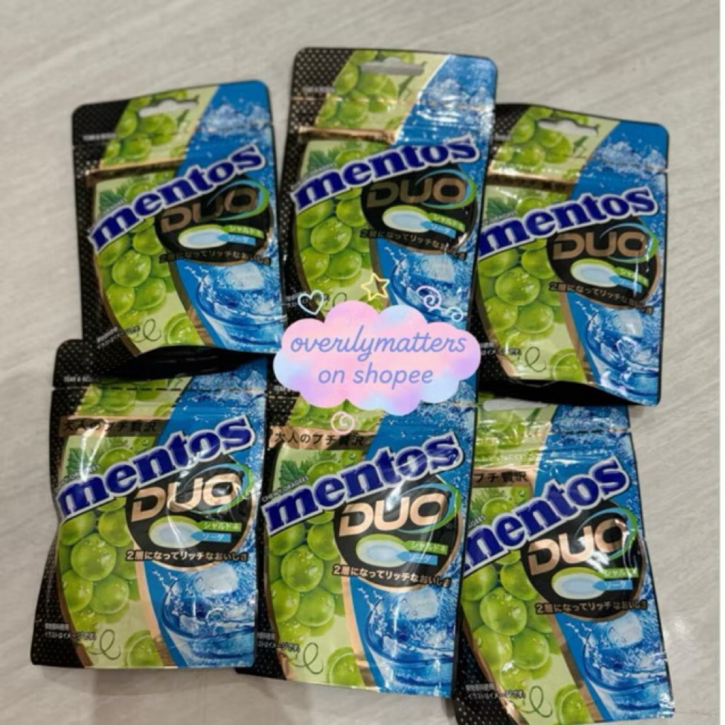 MENTOS ORI MALAYSIA // Handcarry Caramel Mentos & Mentos Duo